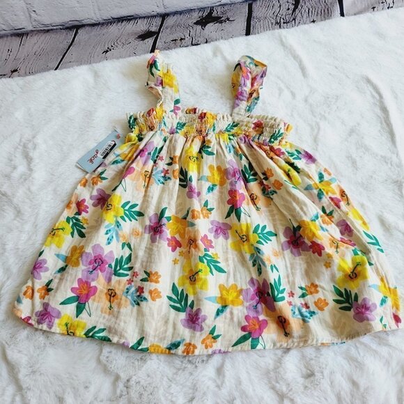 Cat & Jack, Girls' Gauze Shirt, 3KIDS-BM - Picture 3 of 4